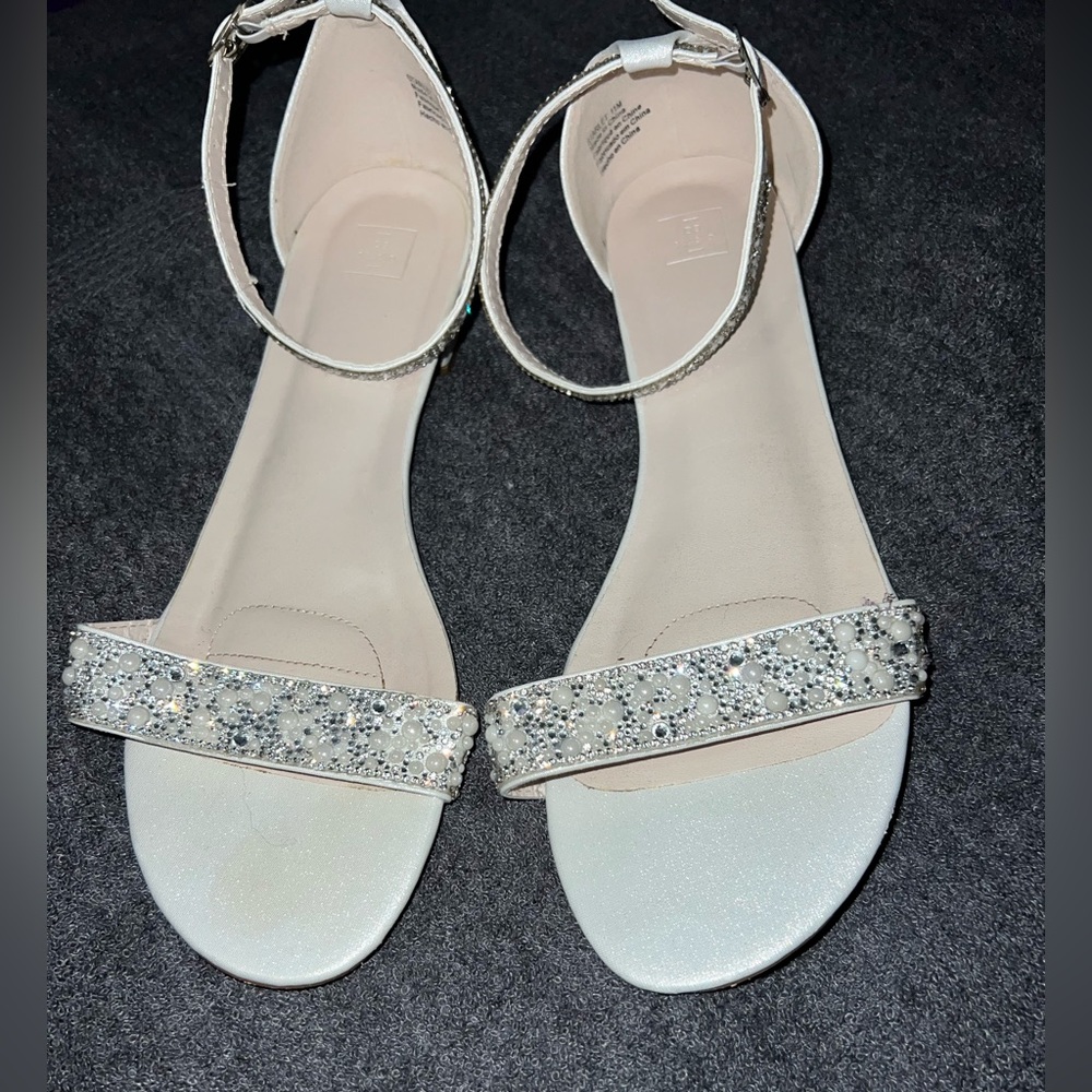 David’s Bridal sandals
